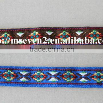 Colorful Flower Design Braid Ribbon Lace Trimmings for Textile Wholesale
