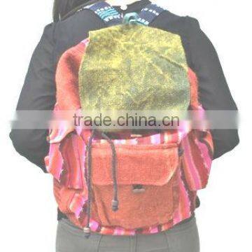 Hemp Back Pack Bag