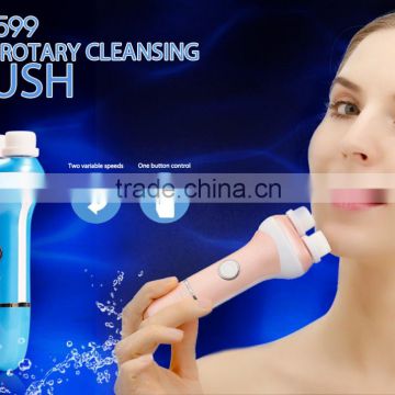 Personal Beauty care waterproof double head Facial Brush