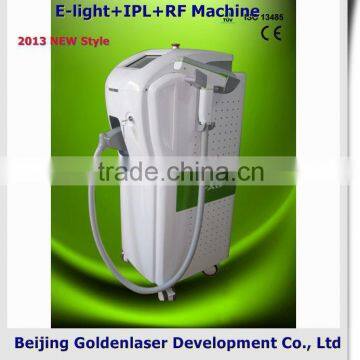 Painless 2013 New Design Multi-Functional Beauty Equipment E-light+IPL+RF Machine Body Shaper Slimming Machine Clinic