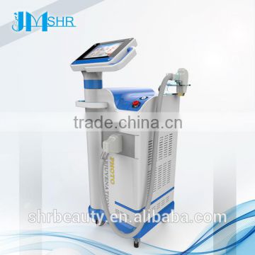 pain free vertical 808nm Diode Laser Skin Tightening Hair Removal machine