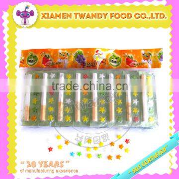 cigarette somke and star tablet pressed candy