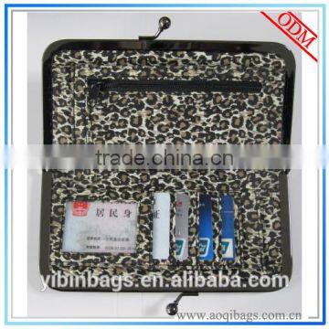 Leopard Ladies' Lather Wallet Purse New Design WT011 photo-3