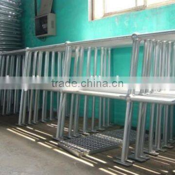 Galvanized railing handrail ball joint railing