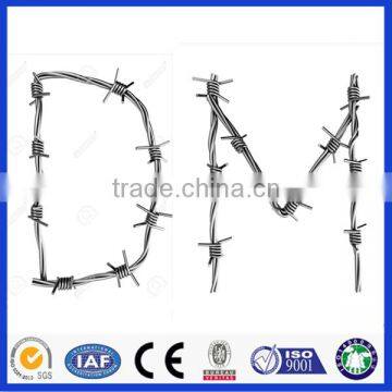 Alibaba China Hot dipped galvanized weight of barbed wire price per roll/barbed wire price/barbed wire