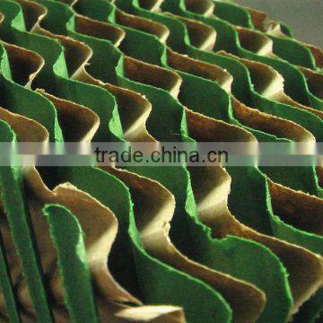 poultry farm equipment cooling pad green and brown