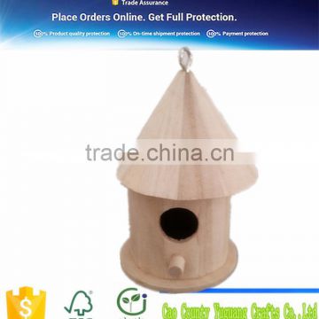 Professional wooden bird house/nest maker hot customizing