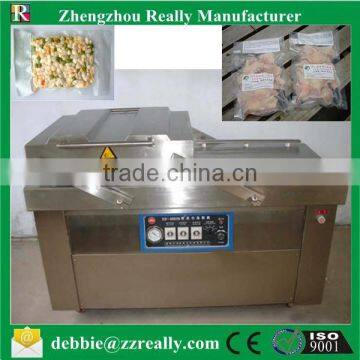 Two chamfer food vaccum packing machine