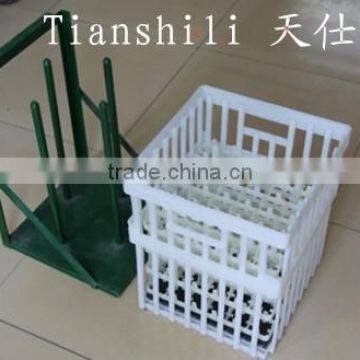 Rainforced poulty plastic transport box for chicken eggs