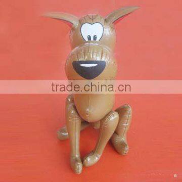 pvc inflatable dog cartoon/ inflatable dog model