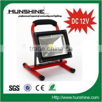 DC 12V rechargeable 30w led flood light