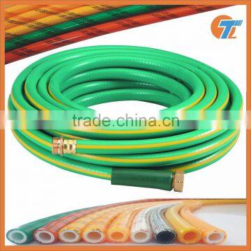 flexible white PVC washing machine water drain hose pipe