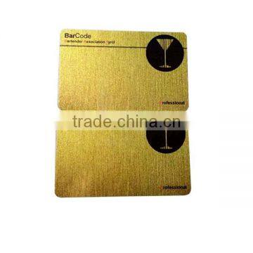 Plastic Golden / Silver Background PVC Card Manufacturer photo-3