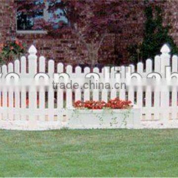 White or Tan vegetable garden fencing