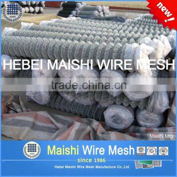 50mm mesh opening wire galvanized chain Link diamond mesh