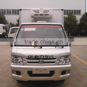 Foton refrigerator freezer truck 4X2 refrigerated van truck for sale