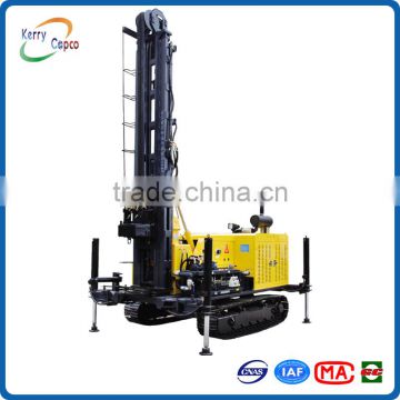 KW30 300m depth 168 ~ 300mm diameter crawler mounted multifunctional geothermal water well drilling rig