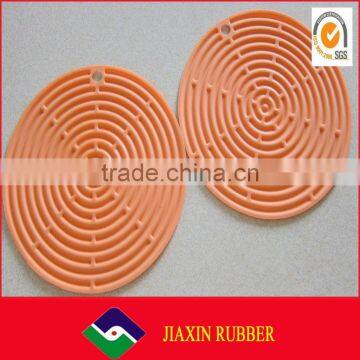 Round shaped of morden design silicone baking mat JX-55005