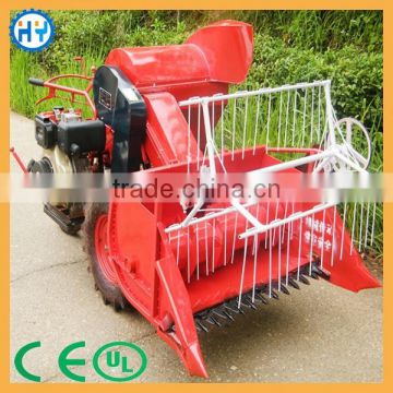 Factory mini rice harvester for wet field