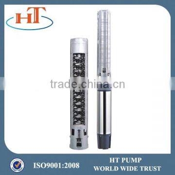 stainless steel 6 inch deep well water usage pump