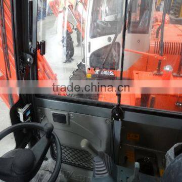 Agriculture Farming JGM9085L Wheel Excavator With Grapple 7.5ton Cane Machine photo-3