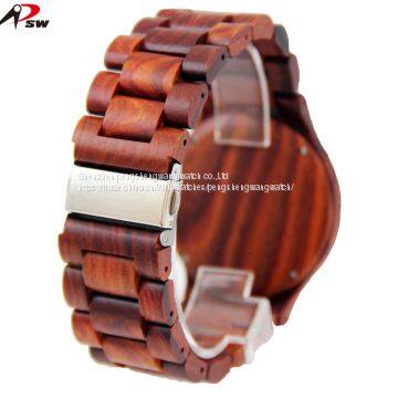 Best Selling Hand Made Wood Watch Custom Logo Wood Watch Small Moq photo-4