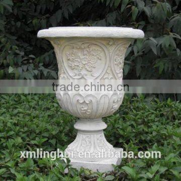 Polyresin Hot Sale For Hotel Decoration Angle Garden Flower Pot