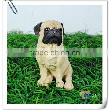 China Factory Mini Fiberglass Dog Statue