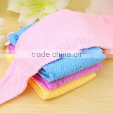 Q042 Fiber dry hair cap thickening buckle shower cap hair quick dry towel