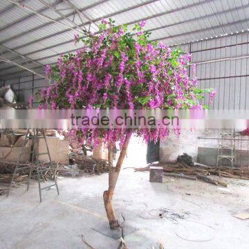 SJ15001025 Artificial Wedding Blossom Tree Indoor Wisteria Blossom Tree photo-4