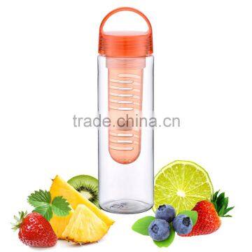 Twist Cap BPA Free Infuser Plastic Joyshaker Water Bottle photo-2