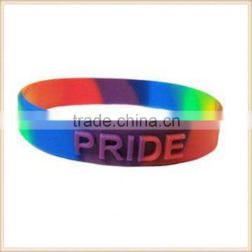 Silicone Bracelet Wristband Rainbow Gay Pride & Bear