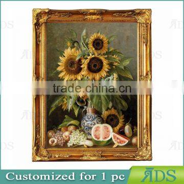 Famous Sunflower Oil Painting on Canvas