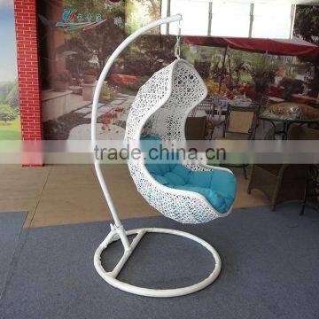 hanging egg swing chair/balcony hanging chair/rattan rattan swing chair hanging chair