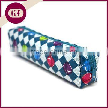 Novelty Square Profile Stone Pattern Candy Printing PP Pencil Bag, With Candy Printing PP Pencil Bag, Glossy PP Pencil Bag photo-2