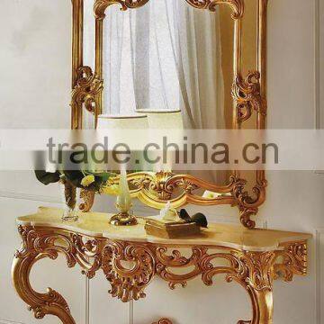French Style Furniture Consoles For Living Room With Mirror