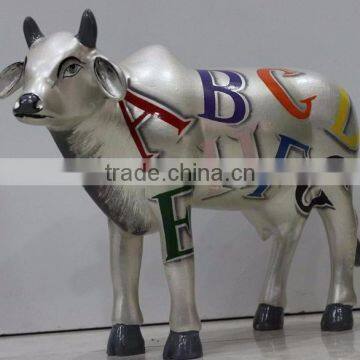 Excellent Classic resin designer cow Statue