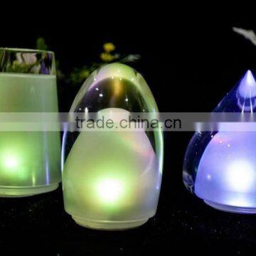 Clear Acrylic Crystal Bar LED RBG Color Changing Table Lamp photo-6