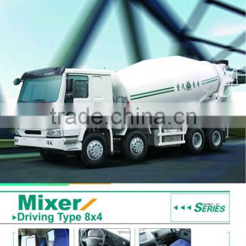 SINOTRUK HOWO concrete mixer truck 8x4 / mixer lorry for export