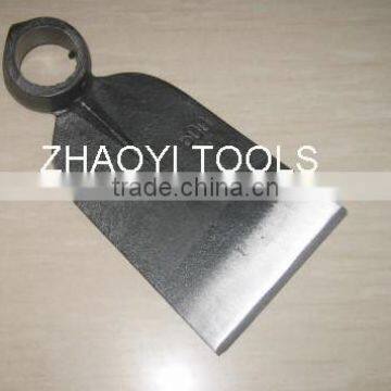 30010101 round hole high quality garden hoe die forging hoe