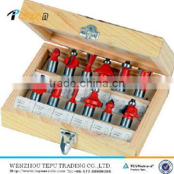 12 pcs (B) Router Bit Set