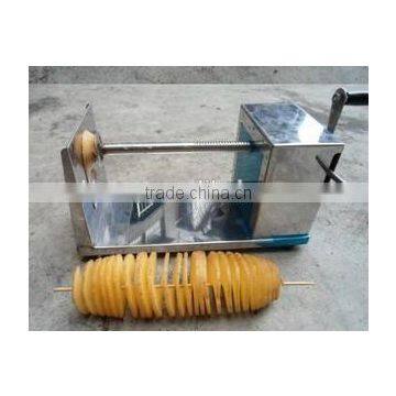 Stainless Steel Manual Commercial Spiral twist potato slicer /Potato Tower Machine Potato Slicer