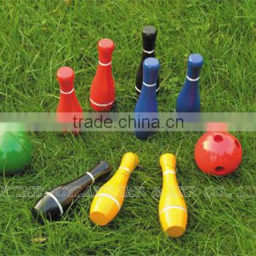 wooden bowling,sport balls,bowling product