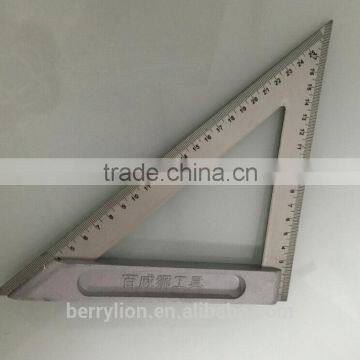 Berrylion Stainless Steel Triangle Ruler 150mm 200mm Scale Ruler photo-4