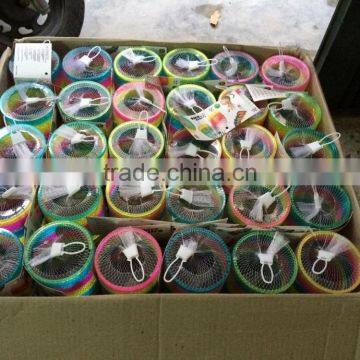 Rainbow Coil Spring Stairs Coils Extra Large Rings Super Size photo-2