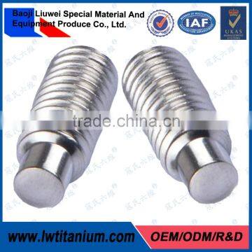 DIN 915 Gr5 M5*16 Titanium Hex Socket Set Screw Dog Point