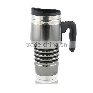 Custom Professional Stainless Steel Coffee Travel Mug With Handle