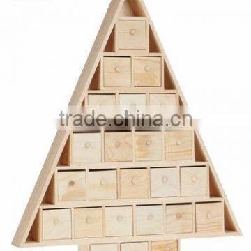 24 drawers christmas cardboard storage box