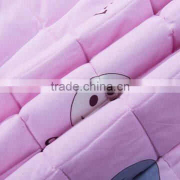 2016 Lovely Cartoon Style Summer Comforter Quilts Blanket/pink Smile Design/twin Full Queen King Size Quilts photo-3