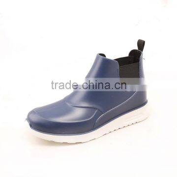 White Soft New Fashion Sport Style Comfortable Elastic Gore High Quality Waterproof Shoes for UNISEX Women Men Rain Boot Wellies photo-2